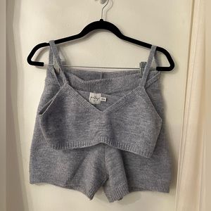 Princess Polly Blue Sweater Set